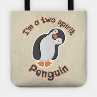 Two Spirit Penguin Tote