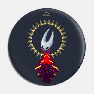 Crowned - hollow knight/silksong Pin