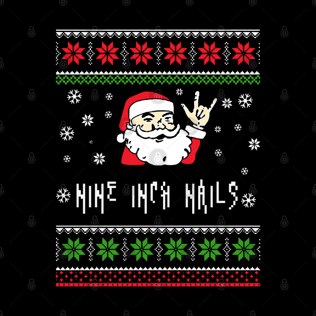 nine inch santa metal by mantaplaaa