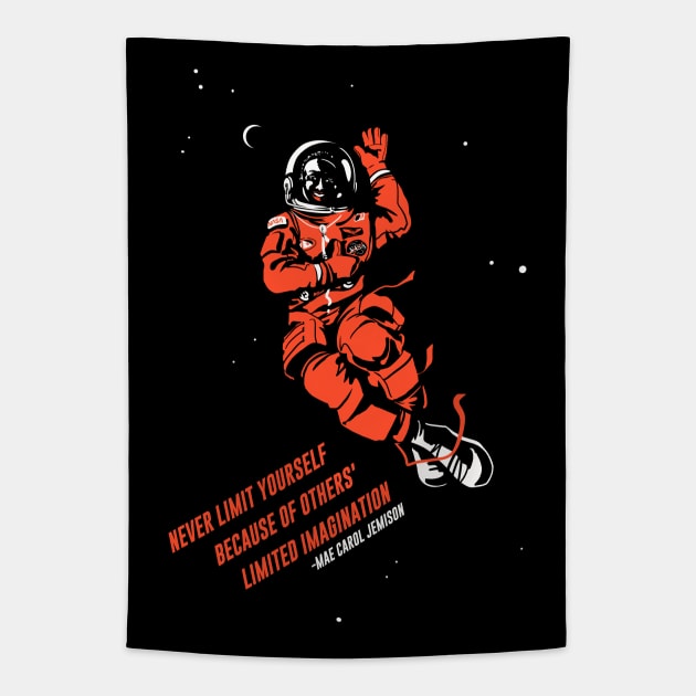 Mae Carol Jemison Tapestry by Lab7115