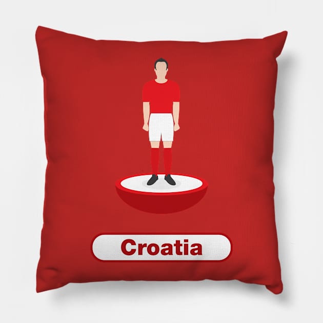 Croatia Football Pillow by StarIconsFooty