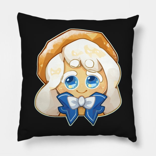 Cream Puff Cookie Pillow by lillastarr