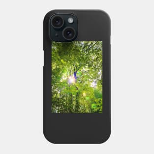 Sunlight through the canopy Phone Case