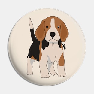 Cute beagle Pin