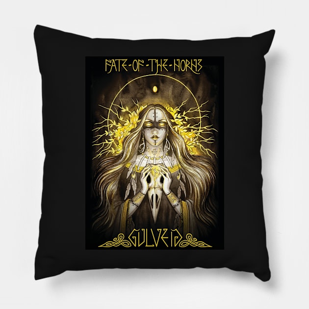 Gulveig Pillow by fateofthenorns