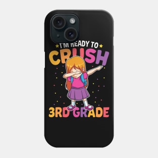 Dabbing Girl Third Grade Funny Back To School Gift Phone Case