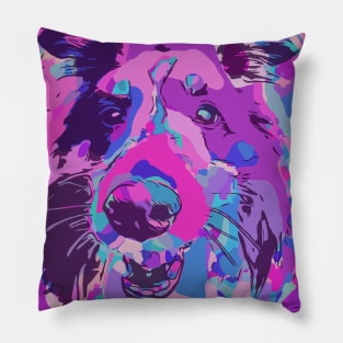 Abstract Dog Pillow