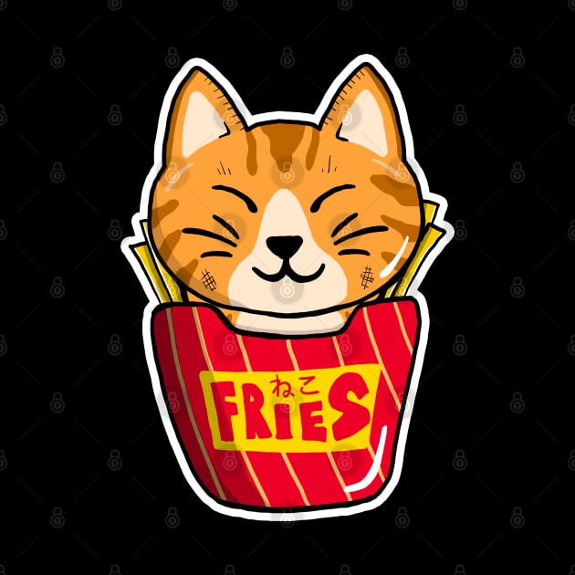 Cat Fries by blimdesigns