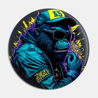 Rampage of Style: Urban Gorilla Edition Pin