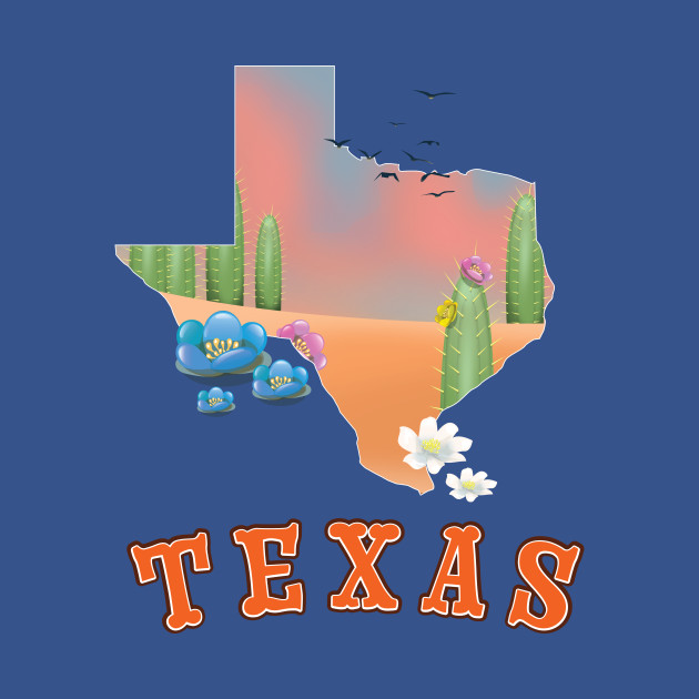 Discover Texas - Texas - T-Shirt