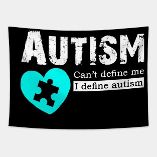 Autism Can't Define Me I Define Autism Tapestry