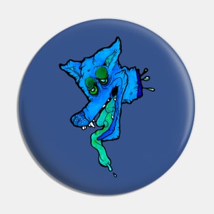 Blue Yotey Head Pin