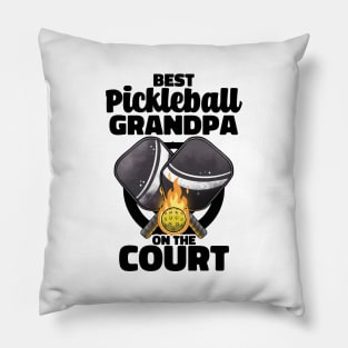 Best Pickleball Grandpa Paddle Pickleballer Lucky Pickleball Pillow