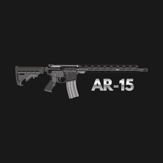 AR-15 Semi-automatic Rifle by NorseTech