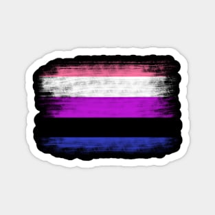 Genderfluid flag Magnet