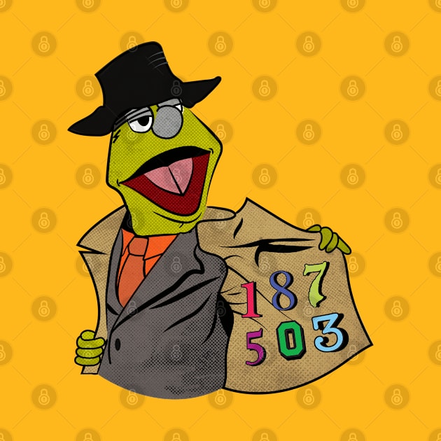 Sesame Street Crime by ChickandOwlDesign