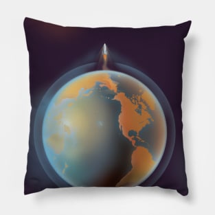 Earth To Mars Pillow