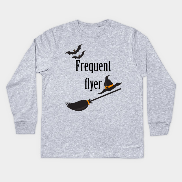Frequent Flyer Halloween Halloween Kids Long Sleeve T Shirt