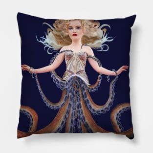 Queen Octopus Pillow