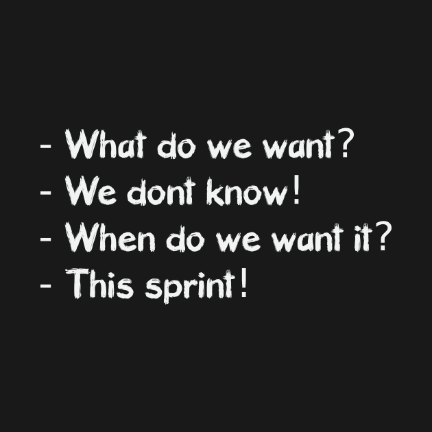 When do we want it? This sprint! by playlite