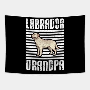 Labrador Grandpa Proud Dogs Tapestry