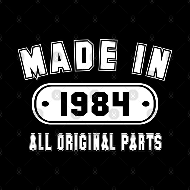 Made In 1984 All Original Parts by PeppermintClover