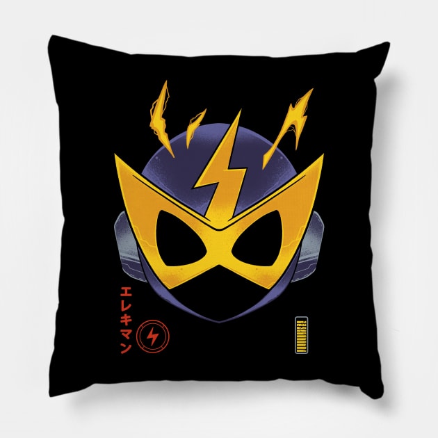 Elec Man Pillow by ramenboy