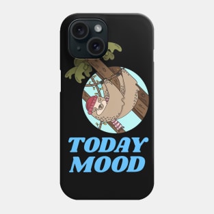 Funny Lazy Sloth design for lazy or sleepy days. Phone Case