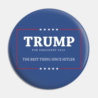 Trump als Präsident 2016 Pin