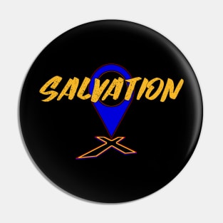 Salvation at the Cross Navigation Locator Pin