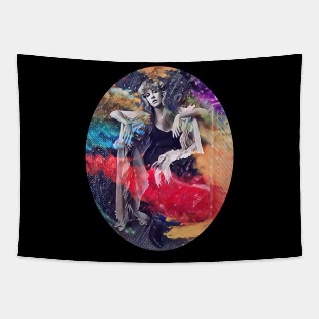 Stevie Nicks Fan T-Shirt Tapestry by CreatingChaos