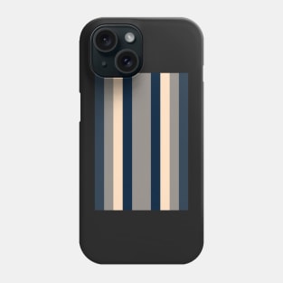 60S Stripes Blue Phone Case