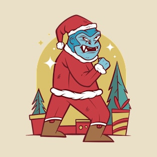 Gorilla Santa T-Shirt