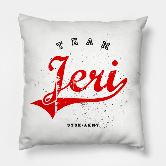 Team Jeri Pillow by SYSK Army