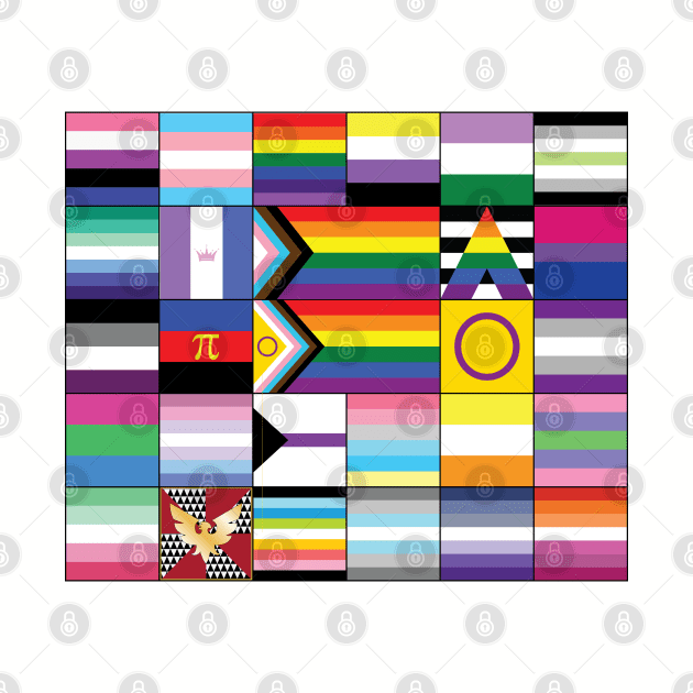 Pride Flag Quilt by DQDesigns By Chele