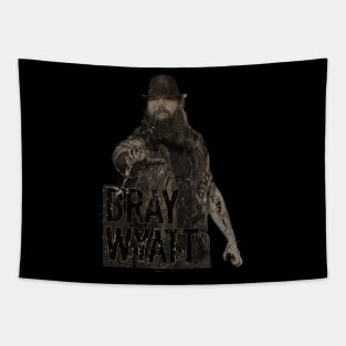 bray w Bray Wyatt vintage retro shirt Tapestry