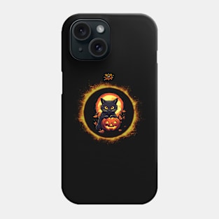 Funny Halloween Cat Phone Case