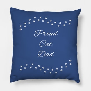 Cat Dad Pillow