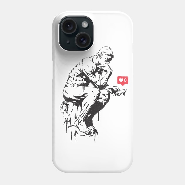 The Non-Thinker Phone Case by Grant_Shepley