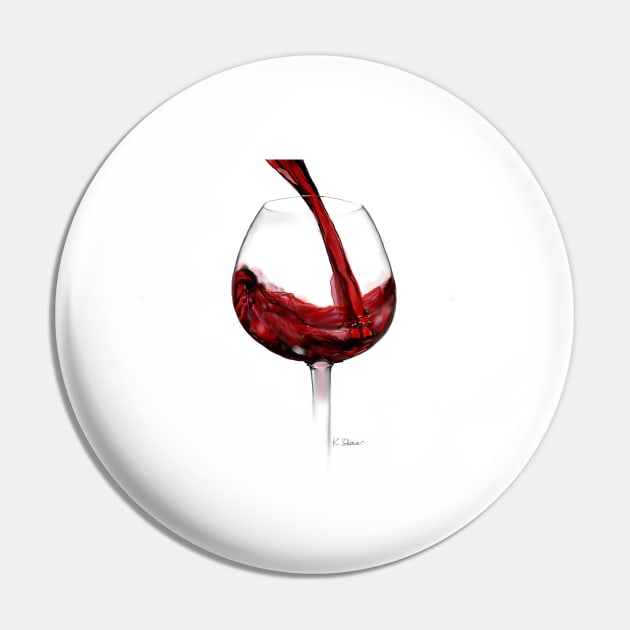 Life is a Cabernet Pin by kschowe