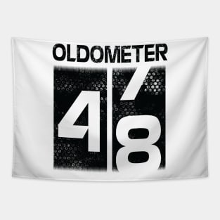 Oldometer Happy Birthday 48 Years Old Was Born In 1972 To Me You Papa Dad Mom Brother Son Husband Tapestry