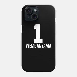 Wemby - no1 NBA Draft Pick 23 Phone Case