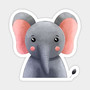 Elephant cartoon Magnet