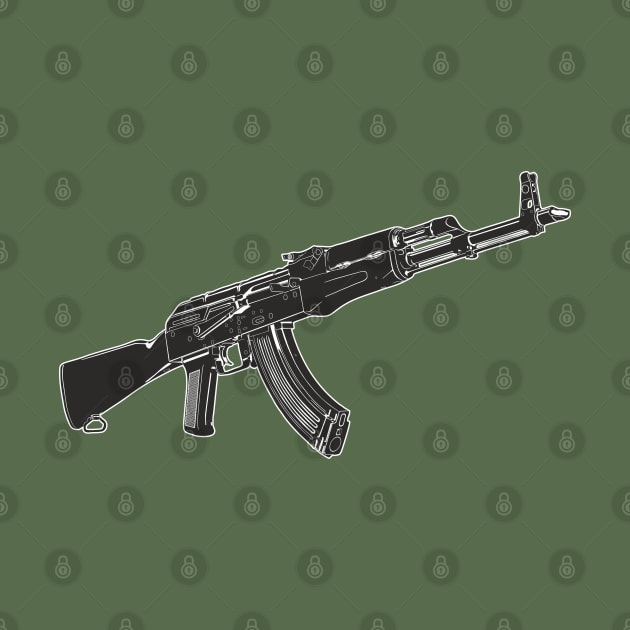 Kalashnikov assault rifle by FAawRay