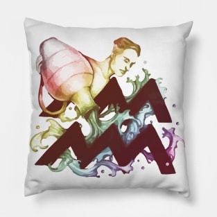 Aquarius Zodiac Signs, Aquarius Zodiac Horoscope Astrology Pillow