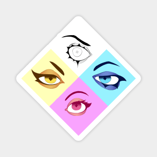 Diamond Eyes Magnet