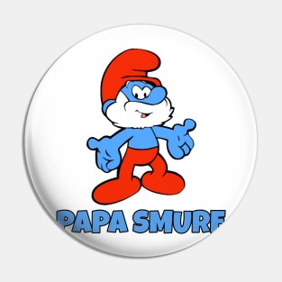 Papa Smurf Pin