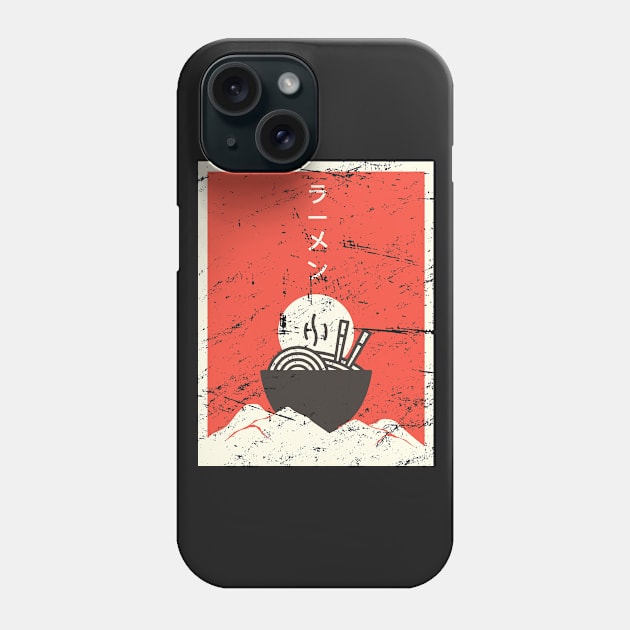 Vintage Japanese Anime Ramen Phone Case by MeatMan