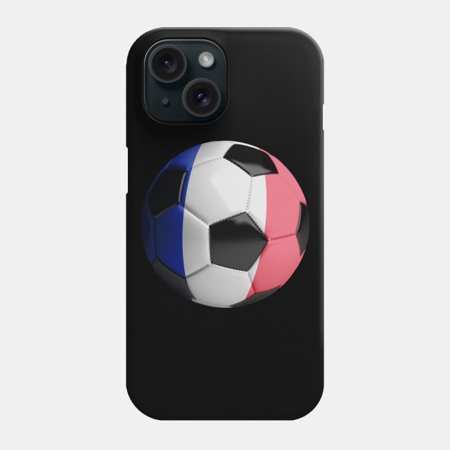 France Soccer Ball Phone Case by reapolo