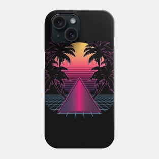 SYNTHWAVE SUN & PALMS #1 Phone Case